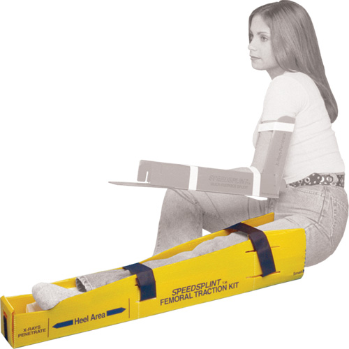 Attelles polyvalentes Speedsplint - Trousse de traction du f&eacute;mur Brunswick Fyr & Safety