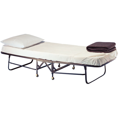 Lits pliants sur roulettes avec matelas Brunswick Fyr & Safety