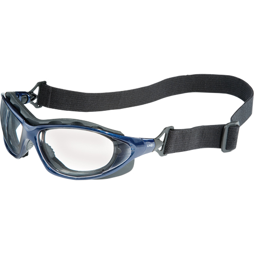 Lunettes de s&eacute;curit&eacute; &agrave; coques Uvex HydroShield Seismic, Lentille Transparent, Antibu&eacute;e/Anti-&eacute;gratignures, Ventilation Ferm&eacute; Brunswick Fyr & Safety