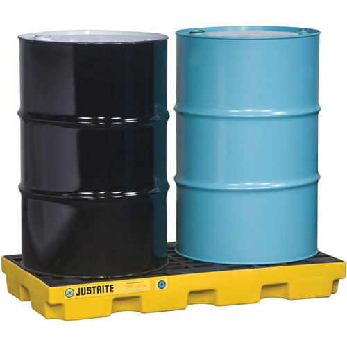 EcoPolyBlend Accumulation Centers, 24 US gal. Spill Capacity, 49" x 25" x 5.5" Brunswick Fyr & Safety
