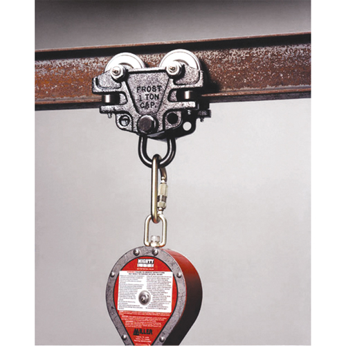 Trousse d'adaptateur de connexion d'ancrage pour chariots de poutre Miller, Poutre en I, Usage Temporaire Brunswick Fyr & Safety