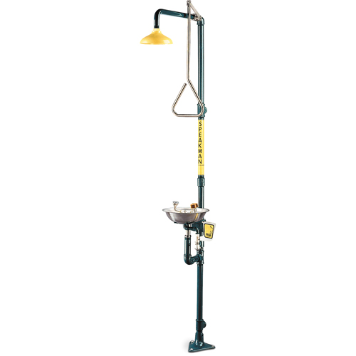 Combinaison de douche & douche oculaire/faciale a&eacute;r&eacute;e Safe-T-Zone Brunswick Fyr & Safety