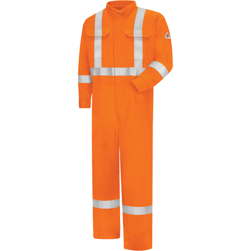 Combinaisons conformes CSA 7 oz Ultra Soft , Hommes, Orange, Taille 38 Brunswick Fyr & Safety