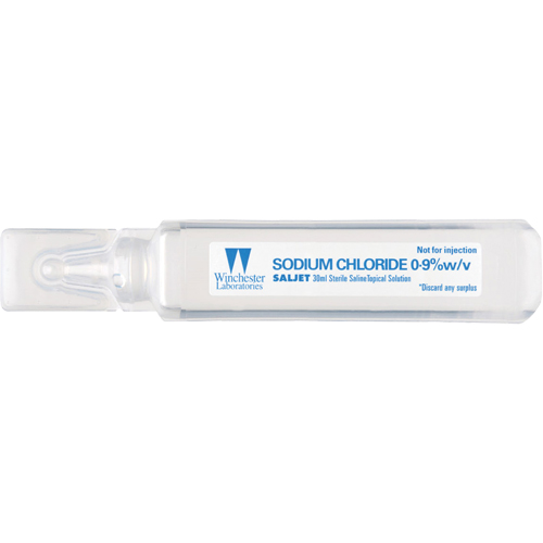 Solution saline Saljet, dose unique, 1,01 oz Brunswick Fyr & Safety