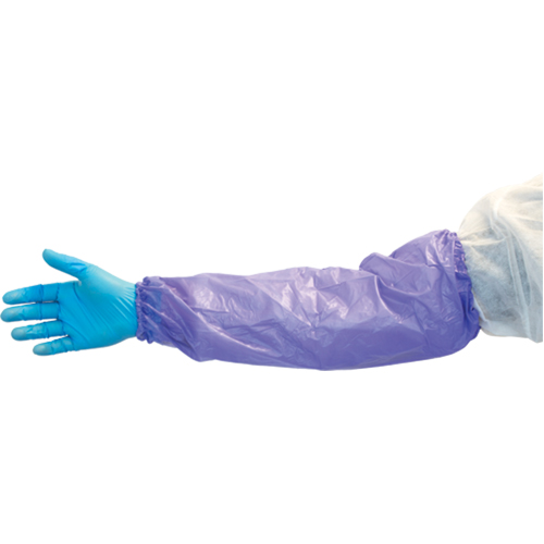 Lightweight Sleeves, 18" long, Vinyl, Blue Brunswick Fyr & Safety
