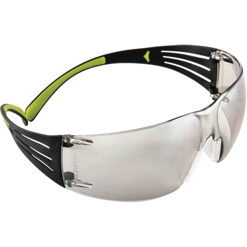 Lunettes de s&eacute;curit&eacute; SecureFit s&eacute;rie 400, Lentille Miroir int&eacute;rieur/ext&eacute;rieur, Anti-&eacute;gratignures, ANSI Z87+/R&eacute;pond ou surpasse la norme CSA Z94.3 Brunswick Fyr & Safety