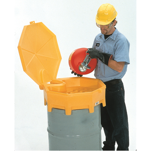 Global Ultra-Drum Funnel with Cover, 5 gal. Brunswick Fyr & Safety