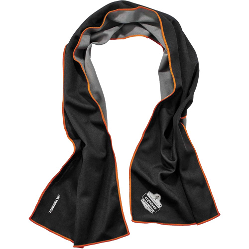 Chill-Its&reg; 6602MF Microfiber Cooling Towel, Black Brunswick Fyr & Safety