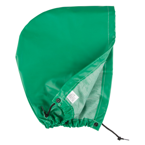Capuchons imperm&eacute;ables AcidBasic r&eacute;sistants aux produits chimiques et &agrave; l'acide, Taille unique, Vert, Polyester Brunswick Fyr & Safety