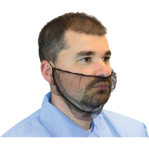 Mesh Beard Nets, Polyester, Brown Brunswick Fyr & Safety