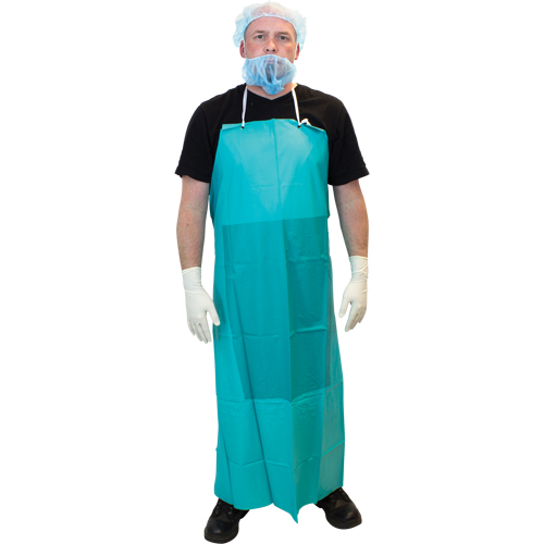 PVC Aprons, PVC, Green, 36" W x 50" L Brunswick Fyr & Safety