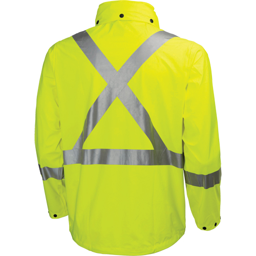 Narvik Rainwear - Jacket, Polyester, High Visibility Lime-Yellow, Small Brunswick Fyr & Safety