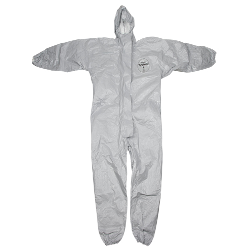 Tychem&reg; 6000 Coveralls, 2X-Large, Grey Brunswick Fyr & Safety