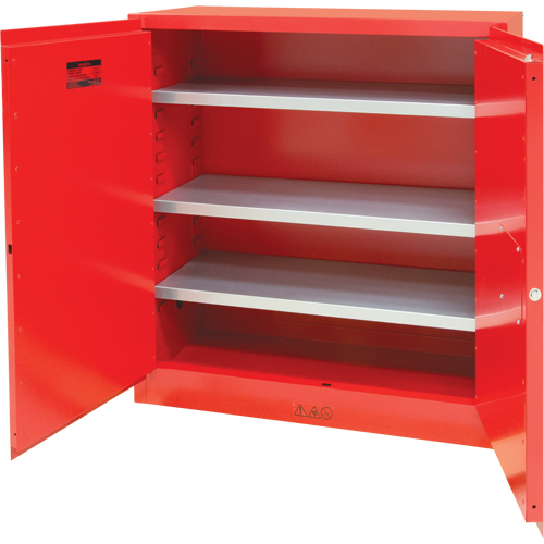 Paint/Ink Cabinet, 45 gal., 3 Shelves Brunswick Fyr & Safety