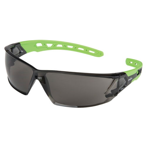 Z2500 Series Safety Glasses, Grey/Smoke Lens, Anti-Scratch, ANSI Z87+/Meets/Exceeds CSA Z94.3 Brunswick Fyr & Safety