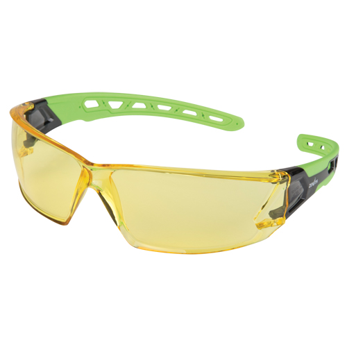 Z2500 Series Safety Glasses, Amber Lens, Anti-Scratch, ANSI Z87+/Meets/Exceeds CSA Z94.3 Brunswick Fyr & Safety