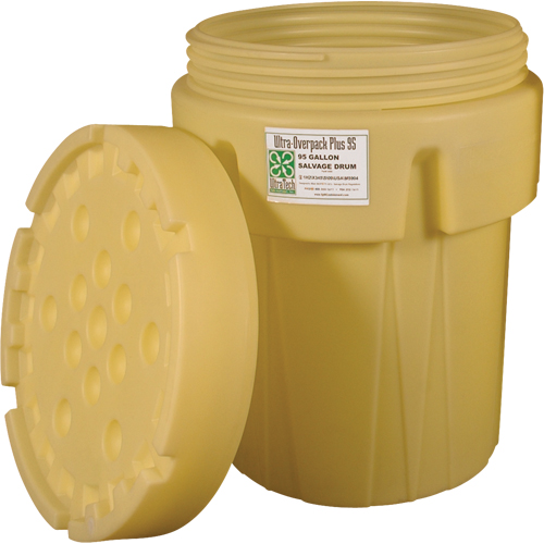 Ultra-Overpacks&reg; Drum, 95 gal., Stationary Brunswick Fyr & Safety