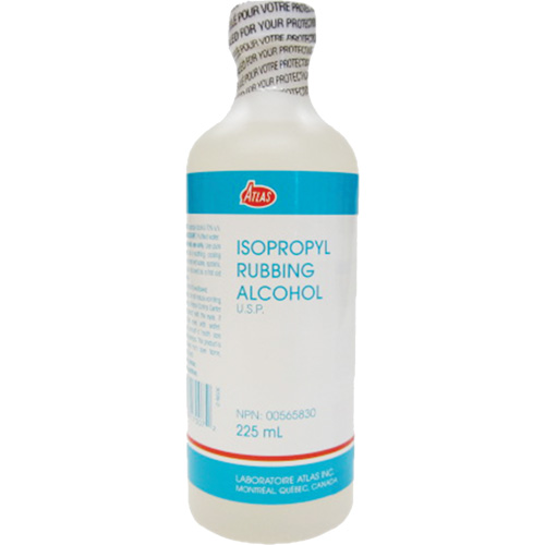 Isopropyl Rubbing Alcohol, Liquid, Antiseptic Brunswick Fyr & Safety