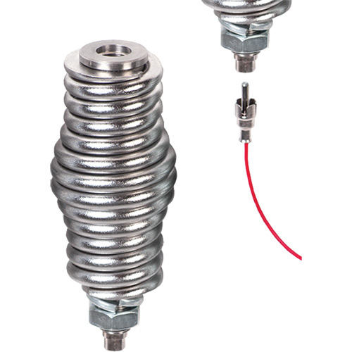 Support porte-drapeau Safety Whip, Fixation Ressort Brunswick Fyr & Safety