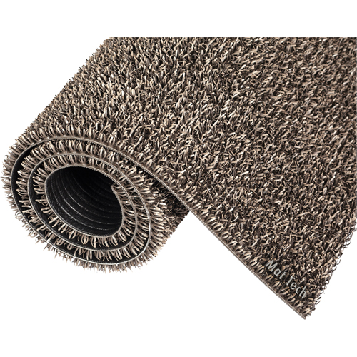 Astro-Plus Mat, Polyethylene, Scraper Type, Textured Pattern, 3-3/10' x 4', Brown Brunswick Fyr & Safety