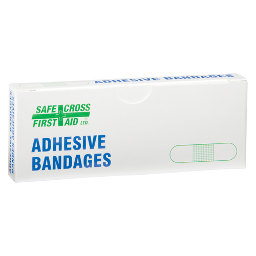 Bandages, Rectangulaire/carr&eacute;e, 3", Plastique, Non st&eacute;rile Brunswick Fyr & Safety