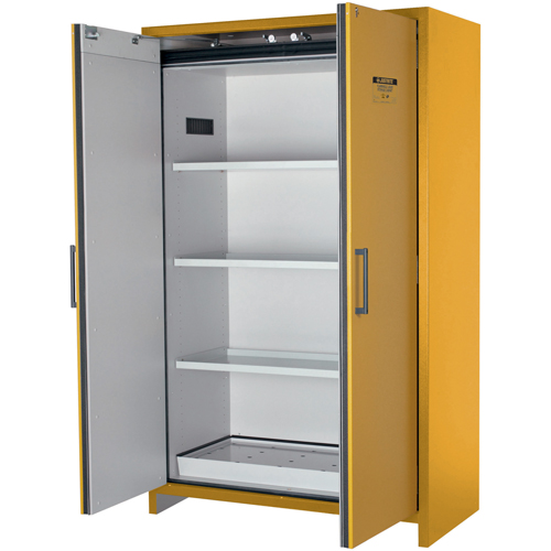 90-Minute EN Safety Storage Cabinet, 45 gal., 2 Door, 46.97" W x 76.89" H x 24.21" D Brunswick Fyr & Safety