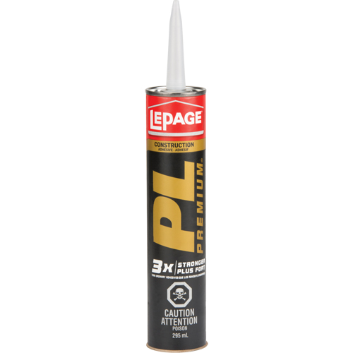 PL Premium Construction Adhesive, 295 ml, Cartridge Brunswick Fyr & Safety