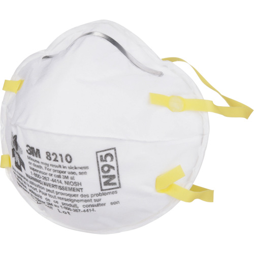 8210 Particulate Respirators, N95, NIOSH Certified Brunswick Fyr & Safety