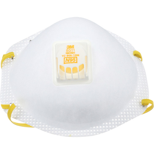 8511 Particulate Respirators, N95, NIOSH Certified Brunswick Fyr & Safety