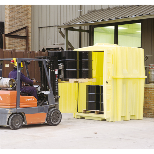 Job Hut, 90" lo x 61,5" la x 94" h, Capacit&eacute; de charge 8000 lb Brunswick Fyr & Safety