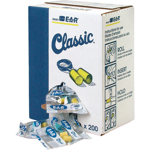 E-A-R Classic Earplugs, Bulk - Polybag, Corded Brunswick Fyr & Safety