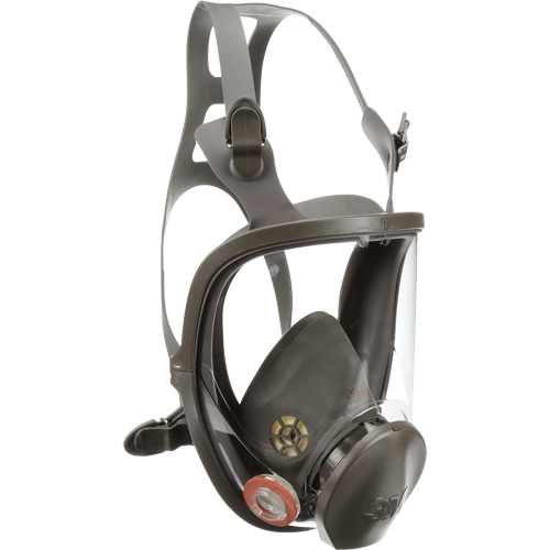 6000 Series Full Facepiece Reusable Respirator, Elastomer/Silicone/Thermoplastic, Medium Brunswick Fyr & Safety