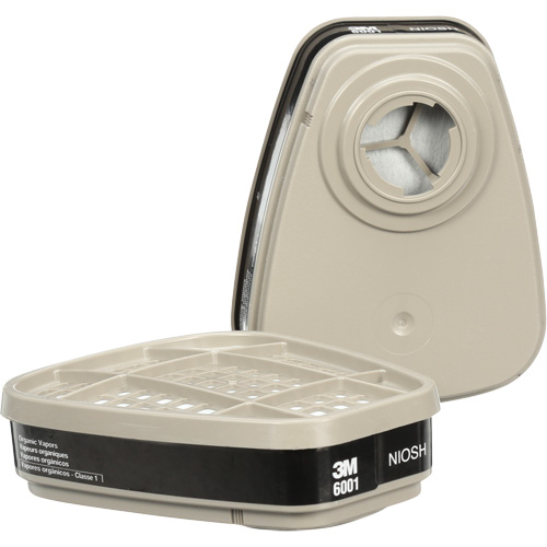 Cartouches pour respirateur s&eacute;rie 6000, Cartouche gaz/vapeur, Vapeur organique Brunswick Fyr & Safety