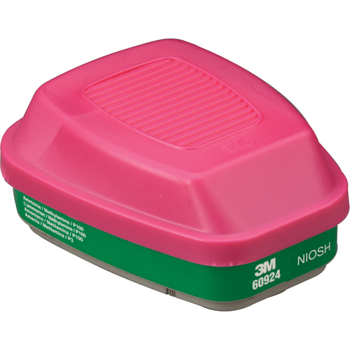 6000 Series Respirator Cartridges, Gas/Vapour Cartridge, Ammonia/Methylamine Brunswick Fyr & Safety