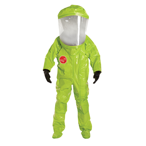 V&ecirc;tements de protection Tychem  10000, Moyen, Jaune lime/Jaune Brunswick Fyr & Safety