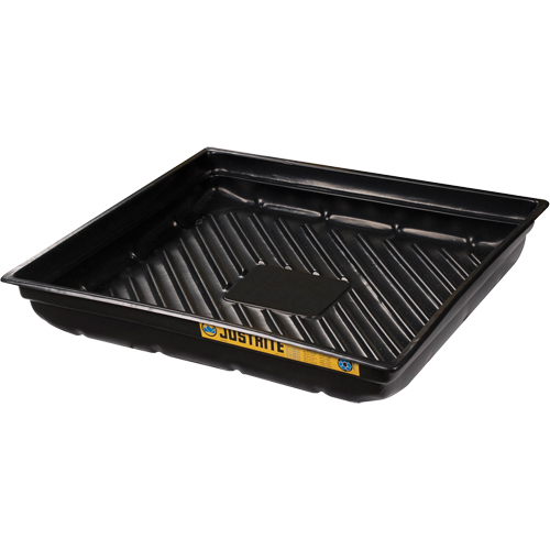 EcoPolyBlend Spill Tray, 37.75" L x 34" W x 5.5" H, 23 US gal. Spill Capacity Brunswick Fyr & Safety