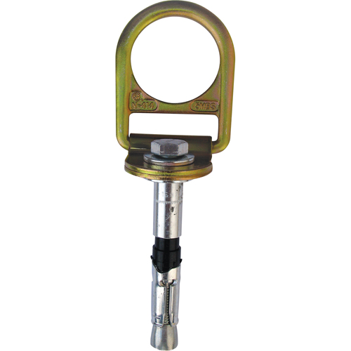 Concrete D-Ring Anchors, Concrete/D-Ring, Permanent/Temporary Use Brunswick Fyr & Safety