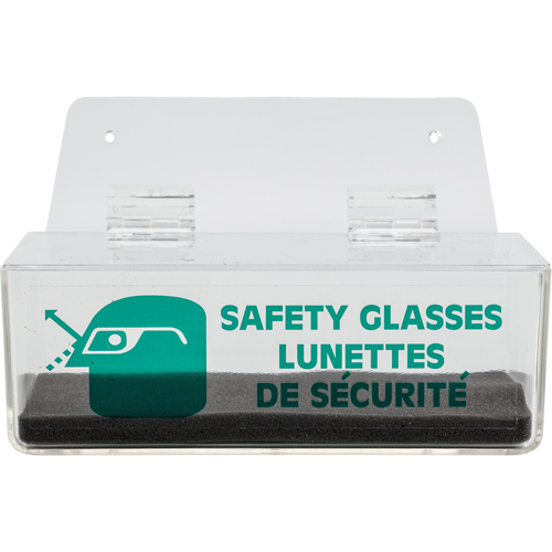 Distributeur de lunettes de s&eacute;curit&eacute; avec couvercle Brunswick Fyr & Safety