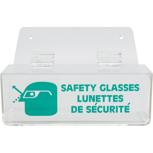 Distributeur de lunettes de s&eacute;curit&eacute; avec couvercle Brunswick Fyr & Safety