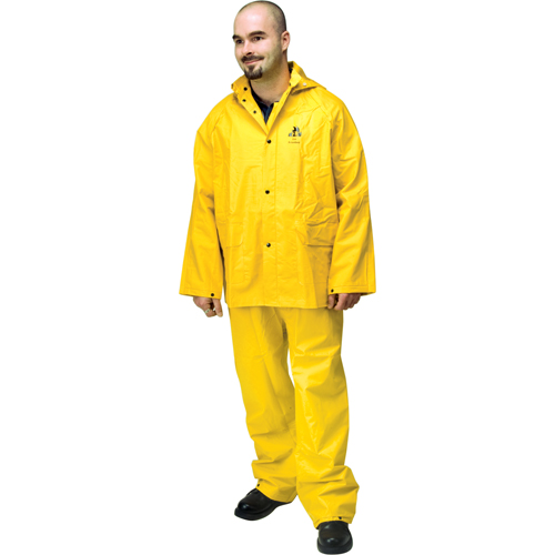 RZ500 Flame Resistant Rain Suit, Large, Yellow Brunswick Fyr & Safety