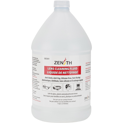 Anti-Fog Lens Cleaner Refill, 3.78 L Brunswick Fyr & Safety