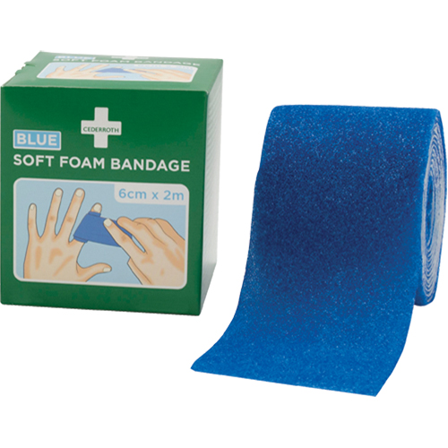 Soft Foam Bandages, Cut to Size L x 2-1/2" W, Class 1, Self-Adherent Brunswick Fyr & Safety