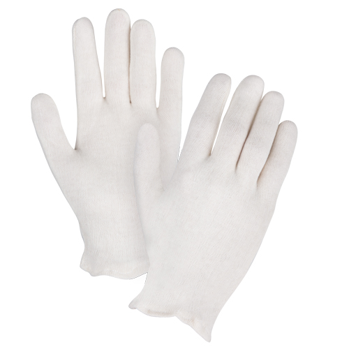 Mediumweight Inspection Gloves, Poly/Cotton, Hemmed Cuff, Ladies Brunswick Fyr & Safety