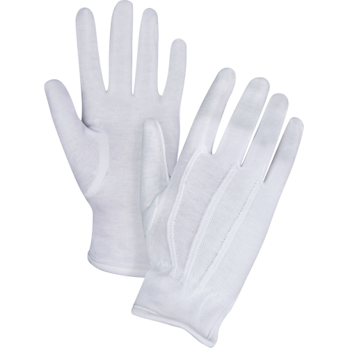 Gants pour serveur/parade, Coton, Poignet &agrave; ourlet, Petit Brunswick Fyr & Safety