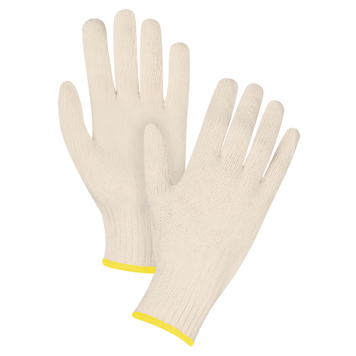 Gants en tricot de poids lourd, Poly/coton, Calibre 7, 2T-Grand Brunswick Fyr & Safety