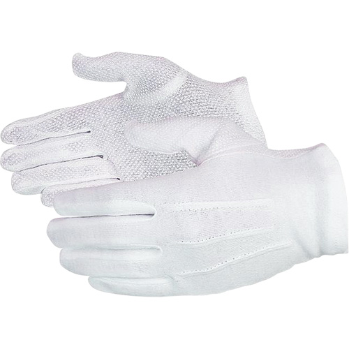 Gants d'inspection &agrave; motif de parade, Coton, 12 Brunswick Fyr & Safety
