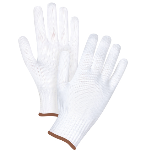 Seamless String Knit Gloves, Polyester, 10 Gauge, Large Brunswick Fyr & Safety