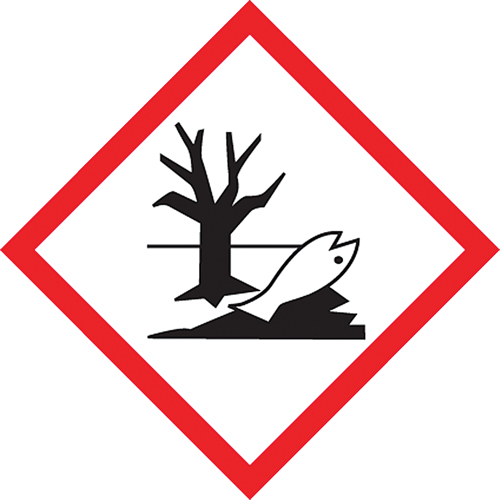 GHS Pictogram Labels, Vinyl, Roll, 2" L x 2" W Brunswick Fyr & Safety