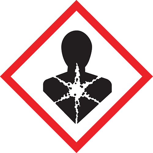 GHS Pictogram Labels, Paper, Roll, 2" L x 2" W Brunswick Fyr & Safety