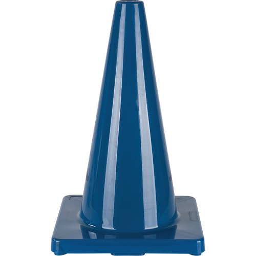 Coloured Traffic Cone, 18", Blue Brunswick Fyr & Safety